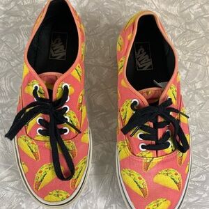Vans Fiesta Taco Sneakers - Pink and Yellow